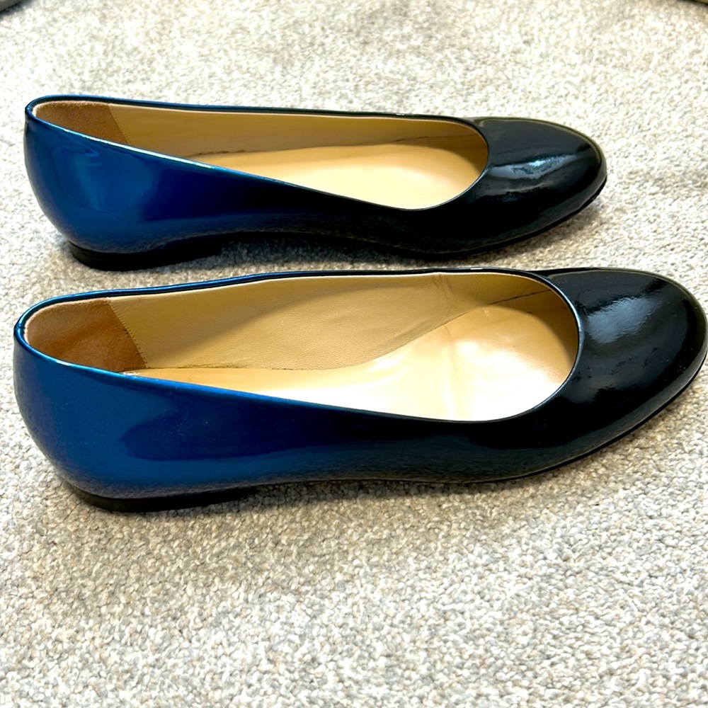 M. Gemi ombré flats.  Blue Black - size 37